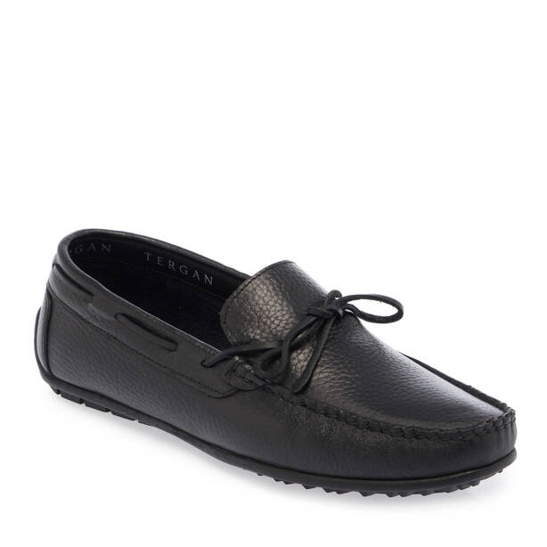 Siyah Deri Erkek Loafer - E25I1AY57297-A41 