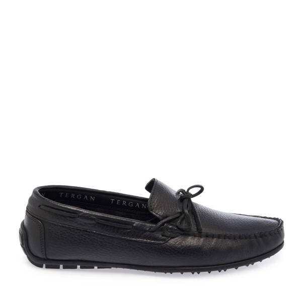 Siyah Deri Erkek Loafer - E25I1AY57297-A41 - 3