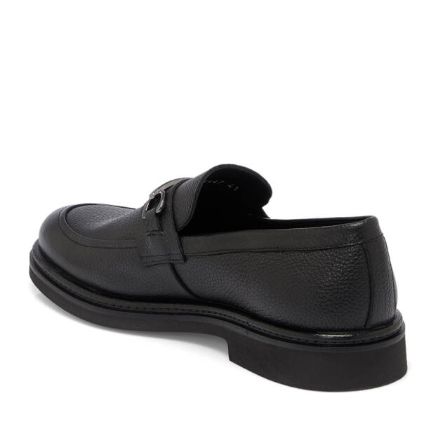 Siyah Deri Erkek Loafer - E25S1AY57375-A23 - 2