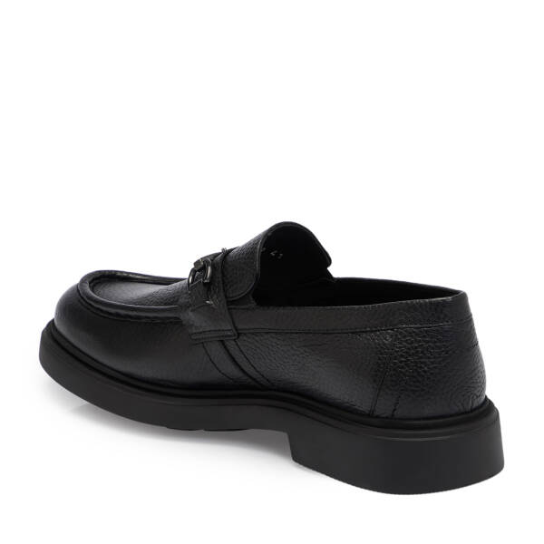 Siyah Deri Erkek Loafer - E25S1AY57378-A23 - 2