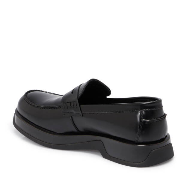 Siyah Deri Erkek Loafer - E25S1AY57418-A35 - 2