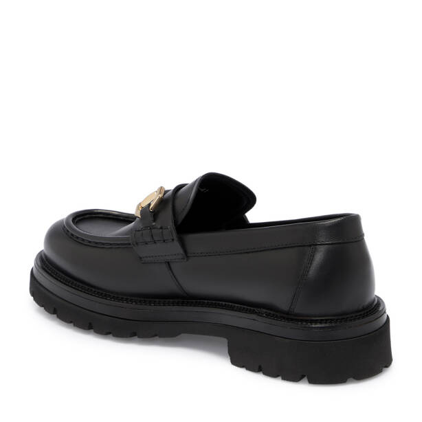 Siyah Deri Erkek Loafer - E25S1AY57462-A43 - 2