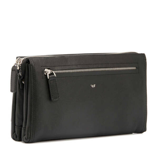 Siyah Deri Erkek Portföy Çantası - S1PC00001604-C59 - 2