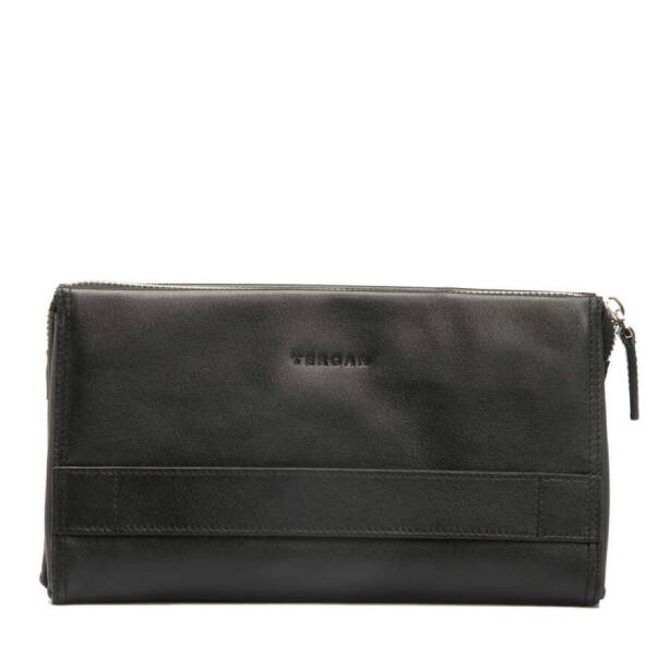 Siyah Deri Erkek Portföy Çantası - S1PC00001604-C59 - 3