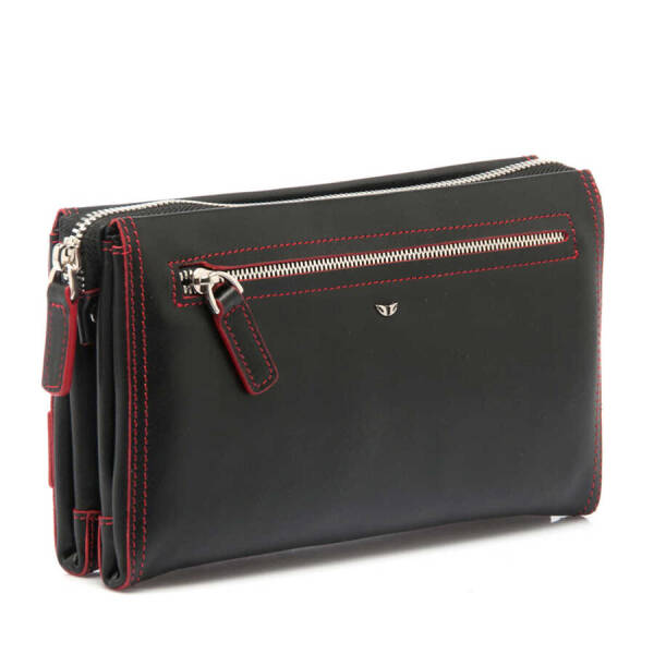 Siyah Hakiki Deri Erkek Portföy Çantası - S1PC00001604-N8L - 2