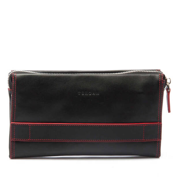 Siyah Hakiki Deri Erkek Portföy Çantası - S1PC00001604-N8L - 3