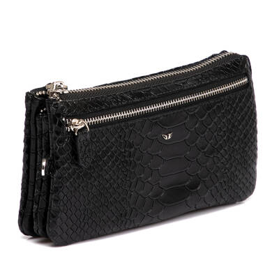 Siyah Deri Erkek Portföy Çantası - S1PC00001605-B61 - 2