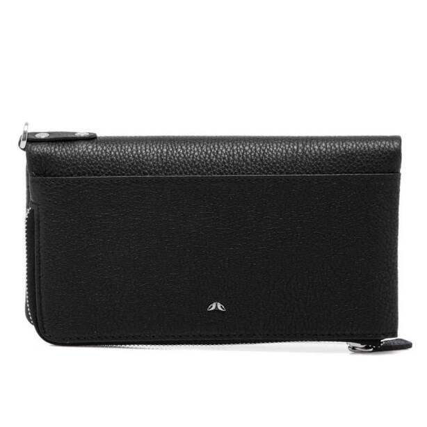 Siyah Hakiki Deri Erkek Portföy Çantası - S1PC00001632-A6F - 1