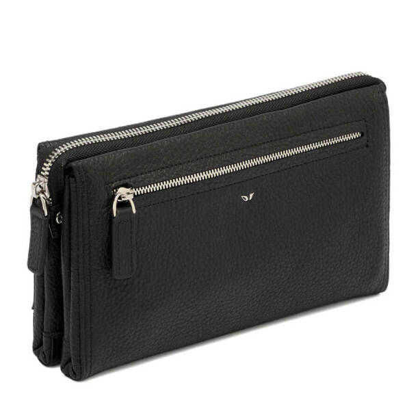 Siyah Hakiki Deri Erkek Portföy Çantası - S1PC00001633-A41 - 2