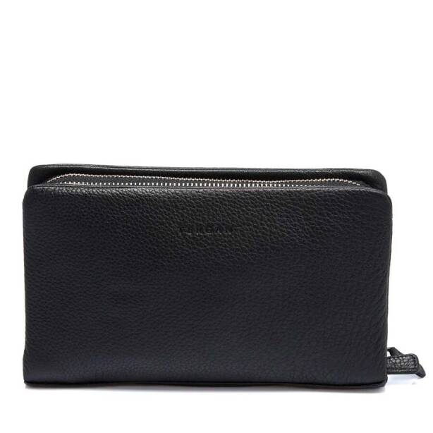 Siyah Hakiki Deri Erkek Portföy Çantası - S1PC00002196-A6F - 3
