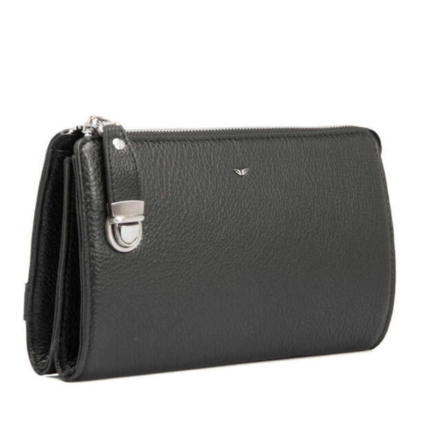 Siyah Deri Erkek Portföy Çantası - S1PC00002199-A6F - 2