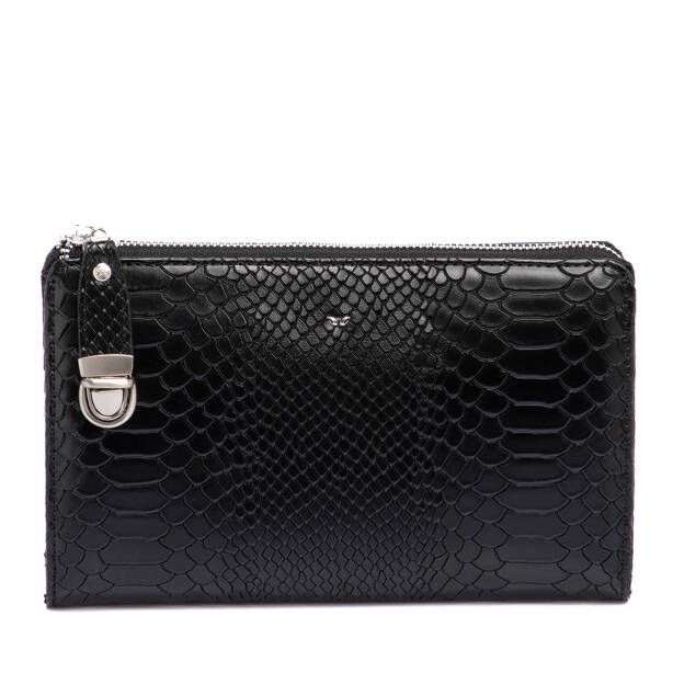 Siyah Deri Erkek Portföy Çantası - S1PC00002199-Z32 