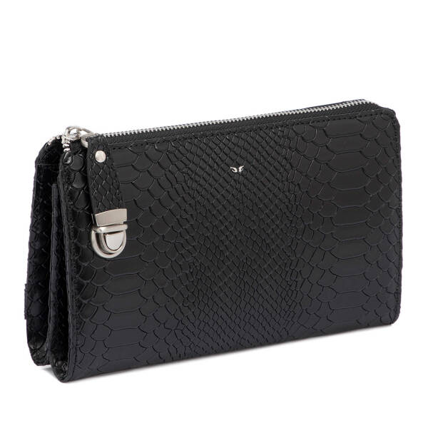 Siyah Hakiki Deri Erkek Portföy Çantası - S1PC00002199-Z32 - 2