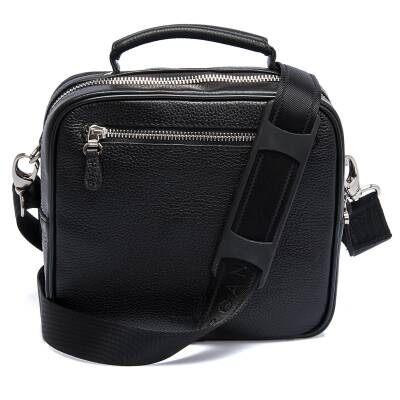 Siyah Deri Erkek Portföy Çantası - S1PC00002958-A6F - 2