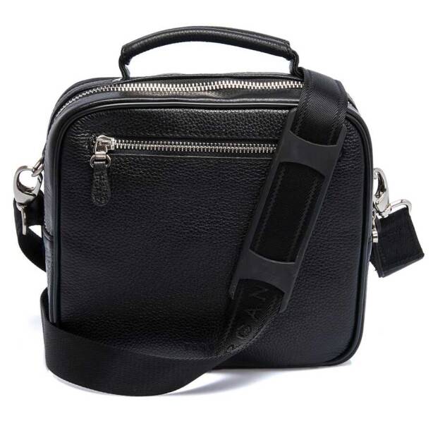 Siyah Deri Erkek Portföy Çantası - S1PC00002958-A6F - 2