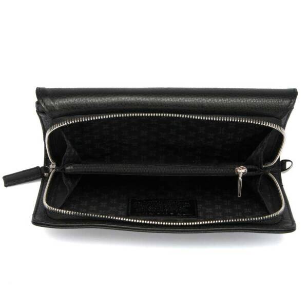 Siyah Hakiki Deri Erkek Portföy Çantası - S1PC00002980-A6F - 4