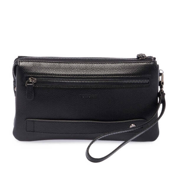 Siyah Hakiki Deri Erkek Portföy Çantası - S1PC00002998-A6F - 3