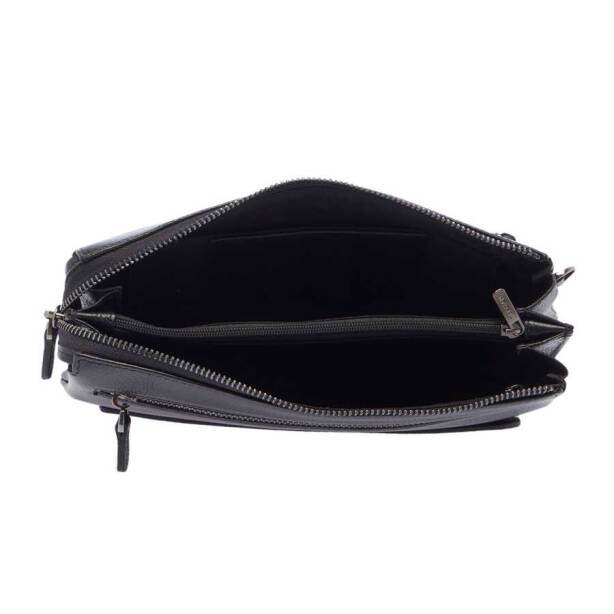 Siyah Hakiki Deri Erkek Portföy Çantası - S1PC00002998-A6F - 4