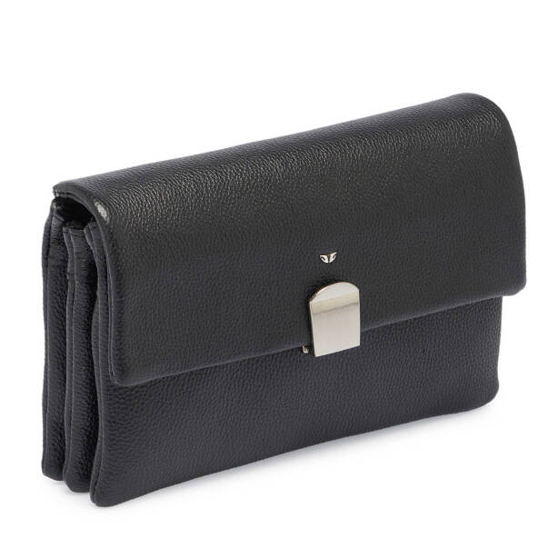 Siyah Deri Erkek Portföy Çantası - S1PC00021230-A6L - 2
