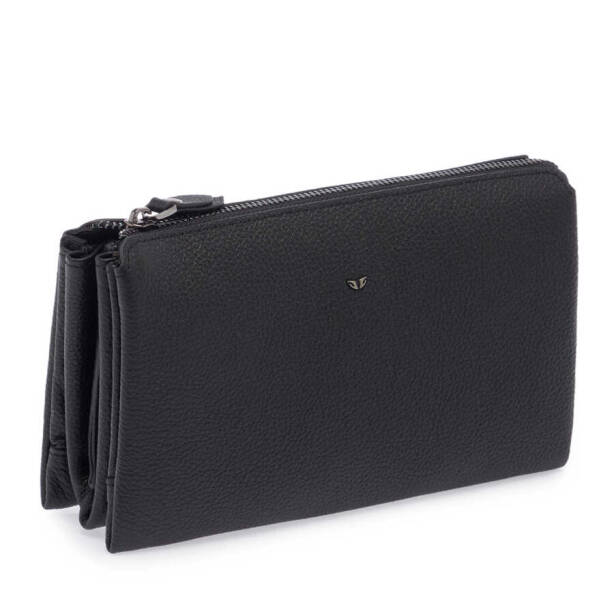 Siyah Hakiki Deri Erkek Portföy Çantası - S1PC00021240-A6F - Tergan