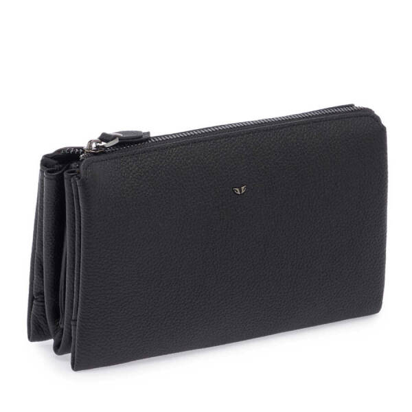 Siyah Hakiki Deri Erkek Portföy Çantası - S1PC00021240-A6F - 2