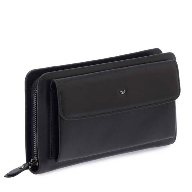 Siyah Hakiki Deri Erkek Portföy Çantası - S1PC00021242-B06 - 2
