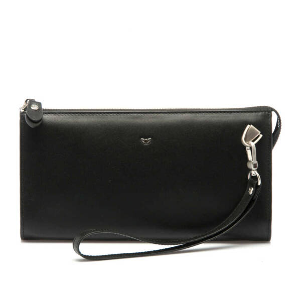 Siyah Hakiki Deri Erkek Portföy Çantası - S1PC00021288-C59 - 1