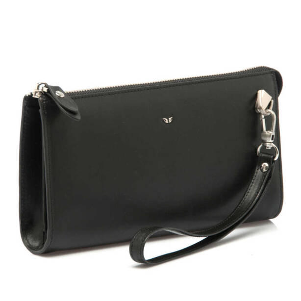 Siyah Hakiki Deri Erkek Portföy Çantası - S1PC00021288-C59 - Tergan