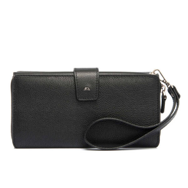 Siyah Deri Erkek Portföy Çantası - S1PC00021356-A6F - 1