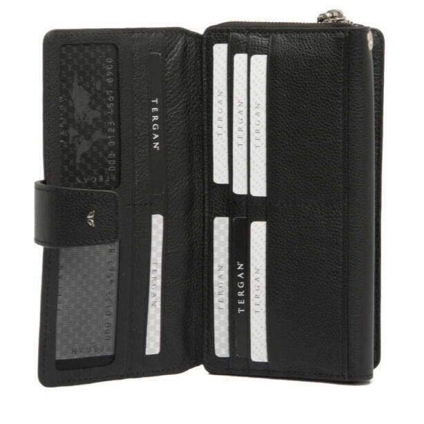 Siyah Deri Erkek Portföy Çantası - S1PC00021356-A6F - 3