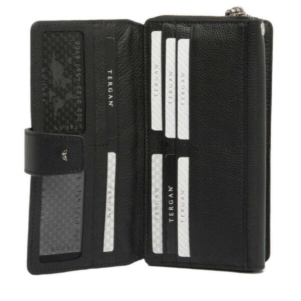 Siyah Deri Erkek Portföy Çantası - S1PC00021356-A6F - 3