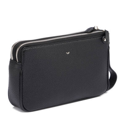  Siyah Deri Erkek Portföy Çantası - S1PC00021470-A6F - 2