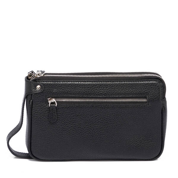 Siyah Hakiki Deri Erkek Portföy Çantası - S1PC00021470-A6F - 3