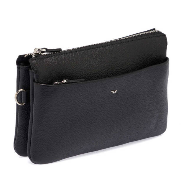 Siyah Deri Erkek Portföy Çantası - S1PC00021474-A6F - 2