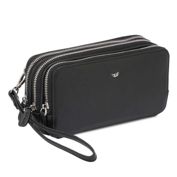 Siyah Deri Erkek Portföy Çantası - S1PC00021495-A85 - 2