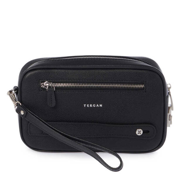 Siyah Deri Erkek Portföy Çantası - S1PC00021499-U9G - 3