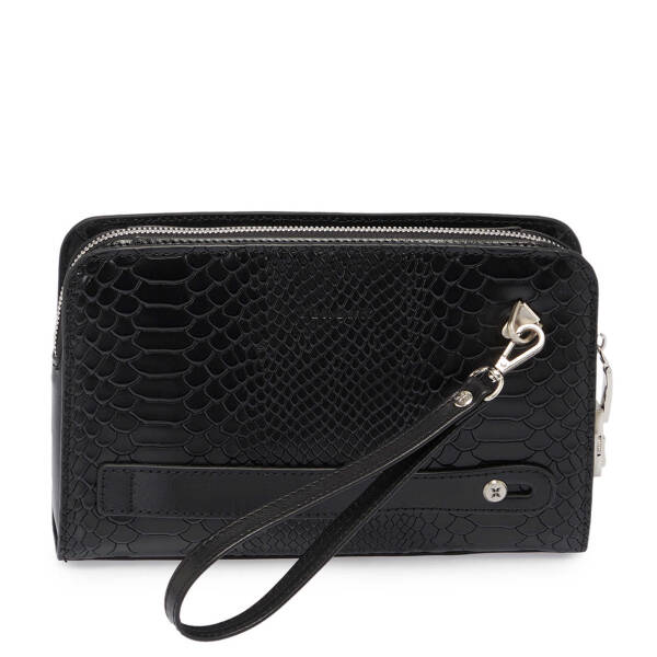 Siyah Deri Erkek Portföy Çantası - S1PC00021518-Z32 - 3