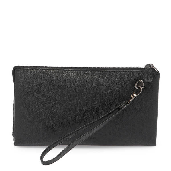 Siyah Deri Erkek Portföy Çantası - S1PC00021519-U9G - 3