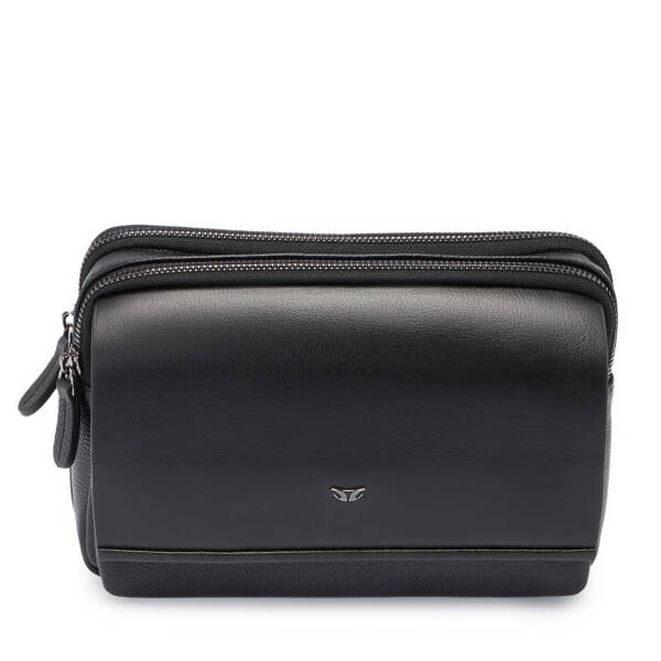 Siyah Hakiki Deri Erkek Portföy Çantası - S1PC00021529-C3J - 1