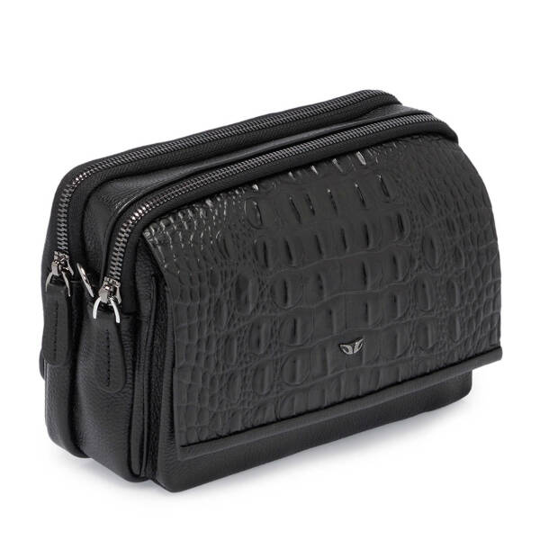 Siyah Deri Erkek Portföy Çantası - S1PC00021529-V1D - 2