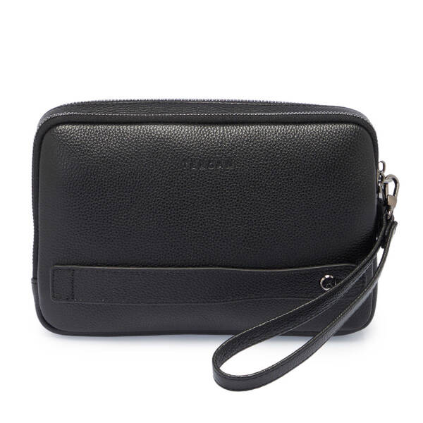 Siyah Deri Erkek Portföy Çantası - S1PC00021529-V1D - 3