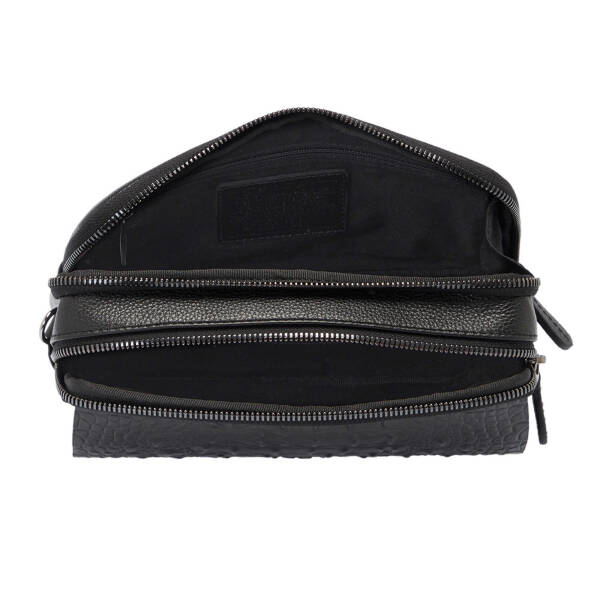 Siyah Deri Erkek Portföy Çantası - S1PC00021529-V1D - 4