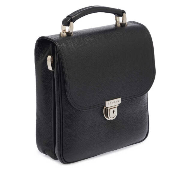 Siyah Hakiki Deri Erkek Portföy Çantası - S1PC00022880-A41 - 2