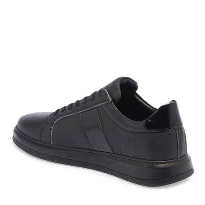  Siyah Deri Erkek Sneaker - E23S1AY56605-A41 - 2