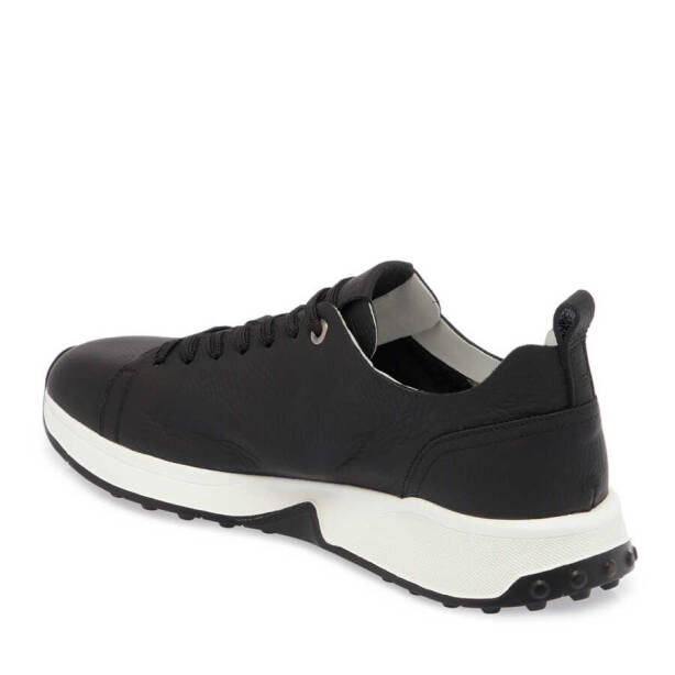 Siyah Deri Erkek Sneaker - E24I1AY56703-A41 - 2