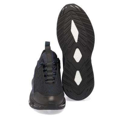 Siyah Deri Erkek Sneaker - E24I1AY56800-T4S - 4