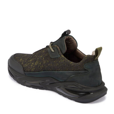 Siyah Deri Erkek Sneaker - E24I1AY56800-T4T - 2
