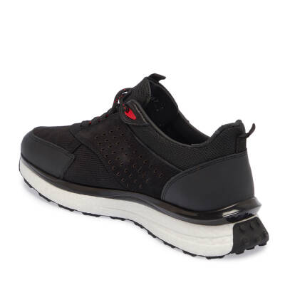 Siyah Deri Erkek Sneaker - E24I1AY56801-A23 - 2