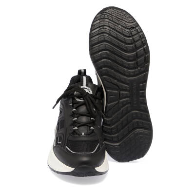  Siyah Deri Erkek Sneaker - E24I1AY56803-A23 - 4