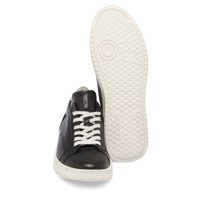 Siyah Deri Erkek Sneaker - E24I1AY56846-C59 - 4